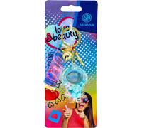Porte-clés métallique ASTRAFUN LOVE&BEAUTY - ajoutez une touche de magie à vos clés Parfait pour les cadeaux, avec remplissage liquide. Découvrez la beauté et l'amour dans les moindres détails