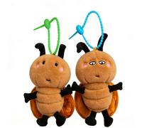 Porte-clés mignon de mink (cockroach) - 12 cm - XLP00275 - 20 variantes assorties (modèle aléatoire)