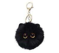 Porte-clés Mignon En Peluche Pour Chat - Pendentif n Forme De Boule Én Peluche Èn Forme De Chat | Adorable Porte-clés Çat Ṕlush Ball, P̀lush Ćat B́all Key Ring Ornament, Adorable Décoration, Comp