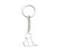 Porte-clés mignon, motif dessin animé chat et chien, porte-clés couple, exprimez votre amour et votre affection avec un design mignon, à offrir à votre famille et vos amis