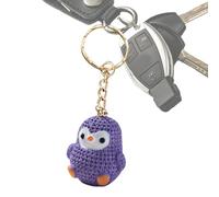 Porte-clés mignon - Pendentif animal en résine, adorable mini porte-clés | Conception sur le thème de la saison d'hiver, objectif pratique d'organisateur de clés, application de célébration d