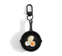 Porte-Clés Mignon, Pendentif Poêle à œU.S, Porte-Clés Pour Les Amateurs De Cuisine, Motif Nourriture Mignon, Cadeau Pour Amis, Famille, Chefs, Pâtissiers