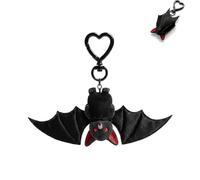 Porte-clés mignon pour bébé chauve-souris noire, porte-clés chauve-souris deux en un, Design Transformable, porte-clés Cool, cadeaux pour les amoureux des chauves-souris, hommes (1Pcs)