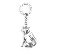 Porte-Clés Mignon Renard Avec Décoration De Voiture, Porte Clés Renard Pour Sac à Main, Cadeau Renard Femme, Souvenir Tourisme, Porte Bonheur Créatif Idée Cadeau Anniversaire Femme