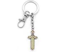 Porte-clés Minecraft Jaune 4CM(Style#A) Jaune G