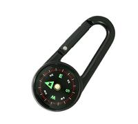 Porte-clés Mini Boussole - Appareil de Navigation Portable, Clip | Recherche de Direction de Survie Compact pour Randonnée Camping Exploration Alpinisme Voyage Plein Air Pack de secours