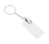 Porte-clés Mini Clavier et Souris, Breloque Décorative Blanche