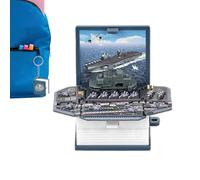 Porte-clés Mini livre 3D - Jouet éducatif compact pour sac à dos , gadgets mignon anti-stress manuel, charme créatif décoratif | mini jouet intelligent pour sac à dos Stude