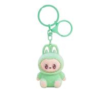 Porte clés mini Peluche collector 2025 édition "Big Into Energy" - "Have a Seat" figurine collection (Commun, Rare, Ultra Rare, Chase) - Idéale Unboxing | Création de Contenu (Vert)