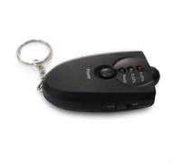 Porte-clés miniature analyseur d'haleine avec capacité de lecture précise du BAC et signalisation intuitive de la lumière LED
