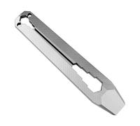 Porte-clés miniature en alliage, outil de survie portable, tournevis pour camping, maison, réparations, aventure, outil de poche compact et portable