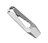 Porte-clés miniature en alliage, outil de survie portable, tournevis pour camping, maison, réparations, aventure, outil de poche compact et portable