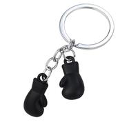 Porte-clés Mitaine De Boxe - Porte-clés En Métal En De Zinc | Accessoire Cadeau Robuste Et Durable, Finition Or Argent Noir, Symbole D'harmonie D'équilibre Léger Pour Le Prix Ďe Fête À Thème