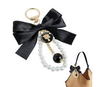 Porte-Clés Mode Perle - Breloque Créative Luxueuse, Style Moderne Brillant | Accessoire Suspendu Raffiné Pour Téléphone Étui, Ornement Féminin Délicat Jeune Élégance Quotidienne Cadeau Doux