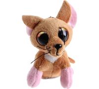 porte-clés moineau souris brun 8,5 cm