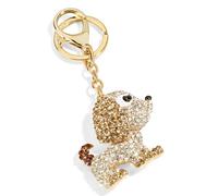 Porte-Clés MORELLATO en Acier Doré et Cristal Multicolore