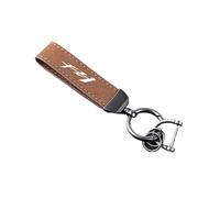 Porte-clés Moto En Cuir Suédé Pour YAM&AHA FZ1 FA&ZER FZ-1 (2006-2015)(Style C)