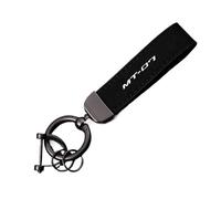 Porte-clés Moto En Cuir Suédé Pour YAM&AHA MT07, MT09, MT-09, FZ09, FZ07, MT-07 2022, 2021, 2020, 2019, 2018, 2017(A)