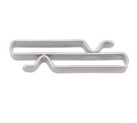 Porte-clés mousqueton en alliage pour camping, randonnée, emploi en plein air - attache rapide pour ceinture de taille 55,5 x 14,5 x 7,5 mm 6,4 g