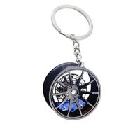 Porte-clés moyeu de roue - Modèle de pièce automobile, accessoire d'engrenage en métal | Anneau de roue de voiture en de zinc, décoration élégante pour sac à main, sac à dos, clés pour les
