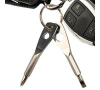 Porte-clés multi-outils, porte-clés petit tournevis | Tournevis multi-outils 4 en 1 Tournevis portable, de poche pour porte-clés polyvalent, outil pour les voyages en plein air