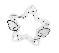 Porte-clés multifonction avec ailes - En acrylique - Pour sacs en plein air et sac à dos - Idées de charme - Crochet extérieur - Pour l'extérieur