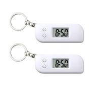 Porte-clés multifonction - Horloge numérique parfaite pour les adultes, les étudiants et les voyageurs - Montre portable - Montre électronique portable avec chronométrage précis pour les examens, le