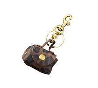 Porte-clés multifonction pour porte-monnaie élégant pour toutes les occasions, Motif léopard - Marron, Taille unique