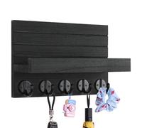 Porte-clés Mural - Support Mural Pour Porte-clés, Organisateur De Tri De Courrier En Bois, Étagère Rustique Pour Clés | Compartiment À Fentes Pour Lettres, Rangement Pour Entrée De Ferme, Organisateur