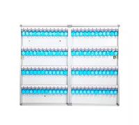 Porte Clés Murale Rangement Sécurisé pour Clés de Voiture Idéal pour Agence Immobilière et Gestion de Propriétés (96 Crochets) Durable Design Peu encombrant