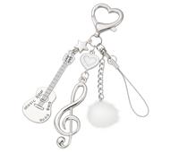 Porte-Clés Musical, Bagages Décor Créatif et Élégant, Cadeau Parfait pour les Passionnés de Musique