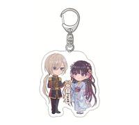 Porte - Clés My Happy Marriage Porte-clés en Acrylique Anime, Cadeau pour Les Filles Sac à Dos Clé Poupée Accessories Décoration (A)