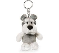 Porte-clés NICI BB Schnauzer 10 cm sac de haricots peluche poupée mini...