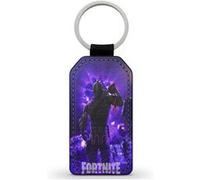 Porte-Cles Noir en Simili Cuir Fortnite Ref 15044 Noir G