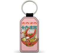 Porte-Cles Noir en simili cuir Ho-Oh Pokemon Kawaii Ref 22038 Noir