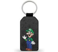 Porte-Cles Noir en Simili Cuir Luigi super mario Ref 15083 Noir G