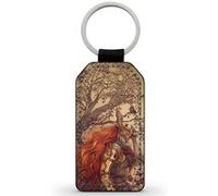 Porte-Cles Noir en Simili Cuir Malenia elden ring 5 Ref 15089 Noir G