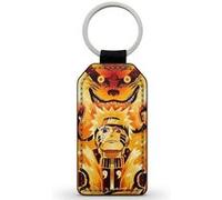 Porte-Cles Noir en Simili Cuir Naruto shippuden kakashi 8 Ref 15109 Noir G