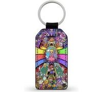 Porte-Cles Noir en Simili Cuir Paper mario 2 Ref 15124 Noir G