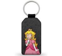 Porte-Cles Noir en Simili Cuir Princesse peach super mario Ref 15136 Noir G