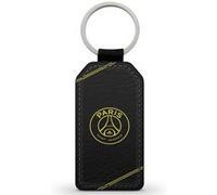 Porte-Cles Noir en Simili Cuir Psg paris saint germain Ref 15140 Noir G