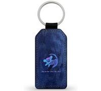 Porte-Cles Noir en Simili Cuir Roi lion simba remember who you are Ref 15148 Noir G