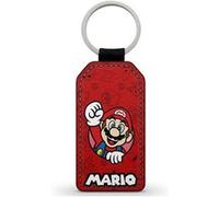 Porte-Cles Noir en Simili Cuir Super mario 2 Ref 15165 Noir G