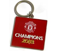 Porte-clés officiel Manchester United FC Football Champions 2013 BS138 (taille unique) (Rouge)