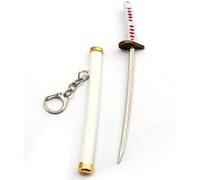 Porte-clés One Piece Katana Roronoa Zoro Blanc 16 cm Blanc G