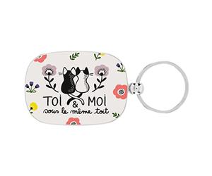 Porte-clés Opat Toi et moi - Derrière la porte