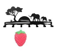 Porte-clés - Organisateur De Cľéš En Métal | Support Mural, Crochet Eń M̀étàl, 7 Crochets, Adapté À La Décoration Murale Des Portes Đ'entrée, Dès Couloirs, Deş Cuisines Et D̄es Bureaux, Sept Cřochets