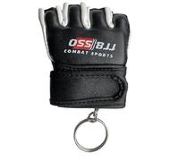 Porte-clés OSS Combat Sports en cuir TPU réplique gant MMA, Noir , taille unique