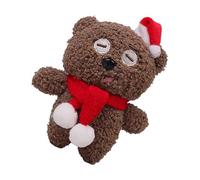Porte-clés Ours de Noël,Mignon Animal En Peluche Porte-Clés Décoration Pour Le Noël,Accessoire Ours Doudou Pour Sac À Dos | Pour Usage Avec Sac Enfant À Dos À Main Voyage École