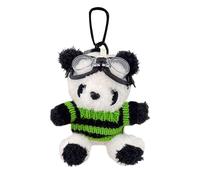 Porte-clés Ours en peluche - Peluche 11x7cm 40g | Porte-clés animal, charme d’ours mignon, pendentif de sac à dos | Pour clés à main accessoires de voiture cadeau filles femmes décoratif peluc